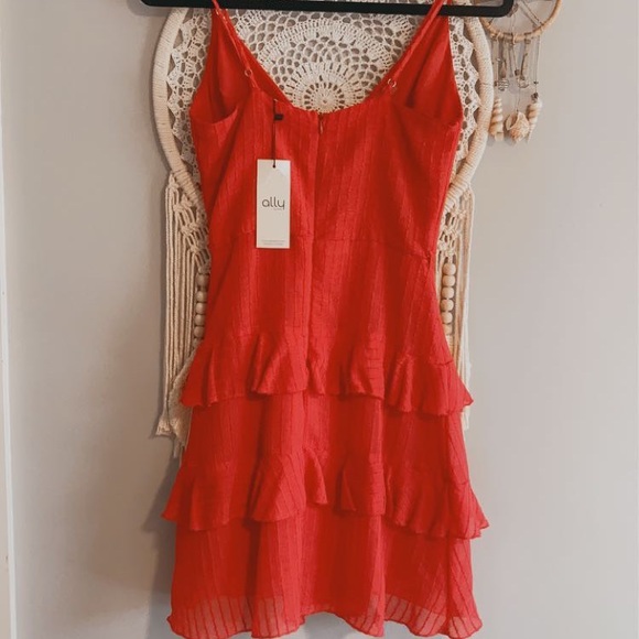 Red Skater Dress - Picture 2 of 2